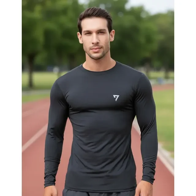 Camisa Térmica Masculina Segunda Pele Proteção Solar Uv50-