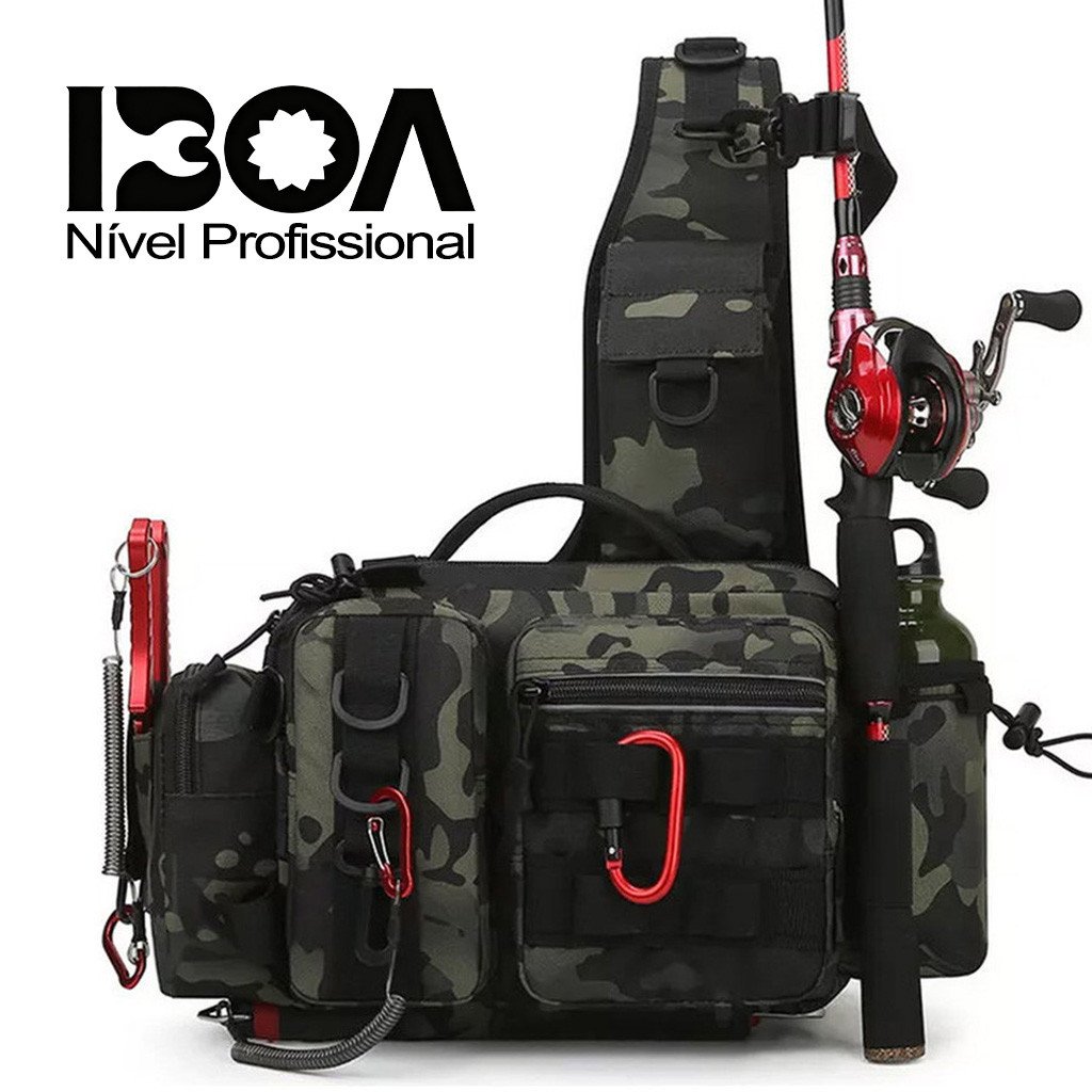 Pochete Bolsa Mochila Impermeável Para Pesca Crossbody Pronta Entrega alta qualidade
