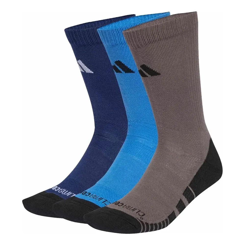 Kit 3 Pares Meias Treino Performance Climacool adidas Azul M 39 Br