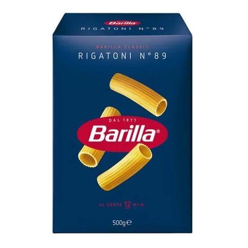 Barilla Macarrão Grano Duro Rigatoni 500G