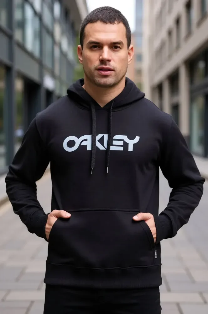 Oakley Masculino Canguru Moletom Mod B1b Po Hoodie G Blackout Lisa