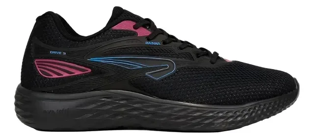 Tênis Rainha Drive 3 Unissex Esportivo Leve Corrida Original