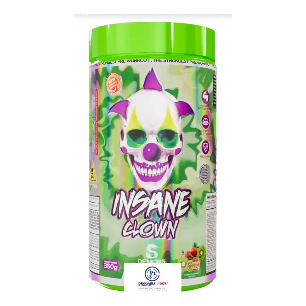 Demons Lab Suplemento En Pó Sabor Blue Crystal 350 G