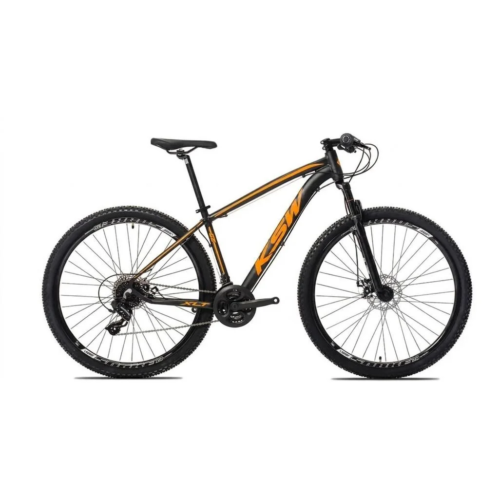 Bicicleta Aro 29 Ksw Alumínio 21v desmontada Freio A Disco