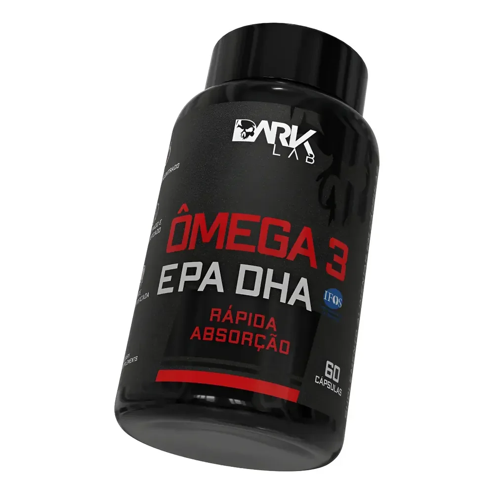 Ômega 3 Epa Dha 60 Cápsulas Dark Lab Sem Sabor