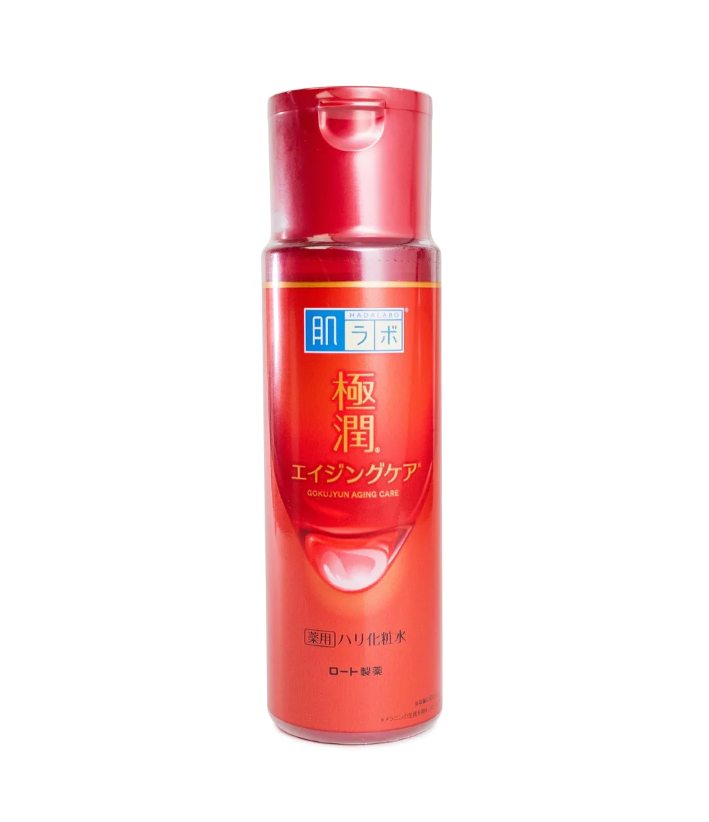 Hada Labo® Gokujyun Aging Care Lotion - Loção Hidratante anti-idade com Ácido Hialurônico e Niacinamida 170ml
