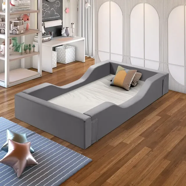 Cama Infantil Montessoriana Várias Cores Meninas E Meninos