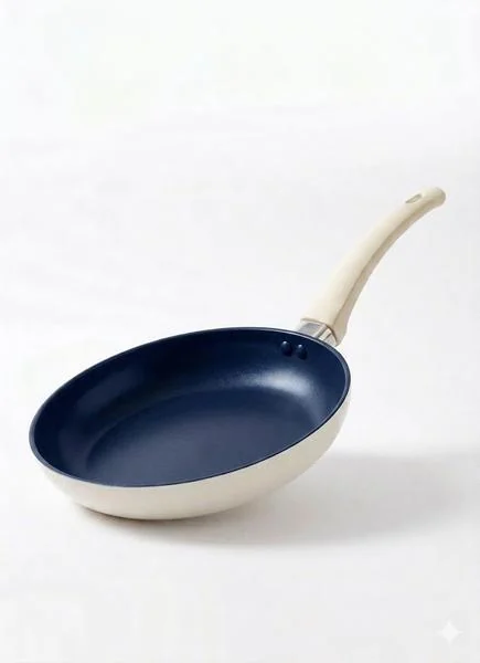 Frigideira para Ovo Antiaderente Cerâmica Sahara Vanilla 14cm - Casambiente