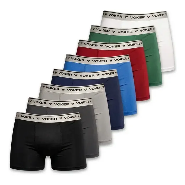 Kit Cuecas Box Boxer 10 Peças Original Atacado