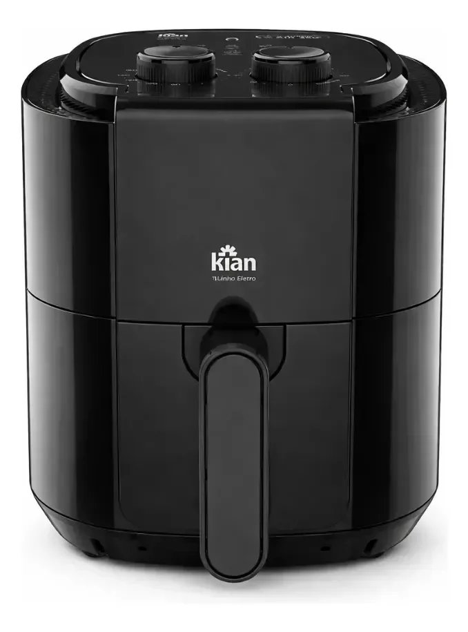 Fritadeira Eletrica Air Fryer 3,5l Kian Af-105 1200w Preto