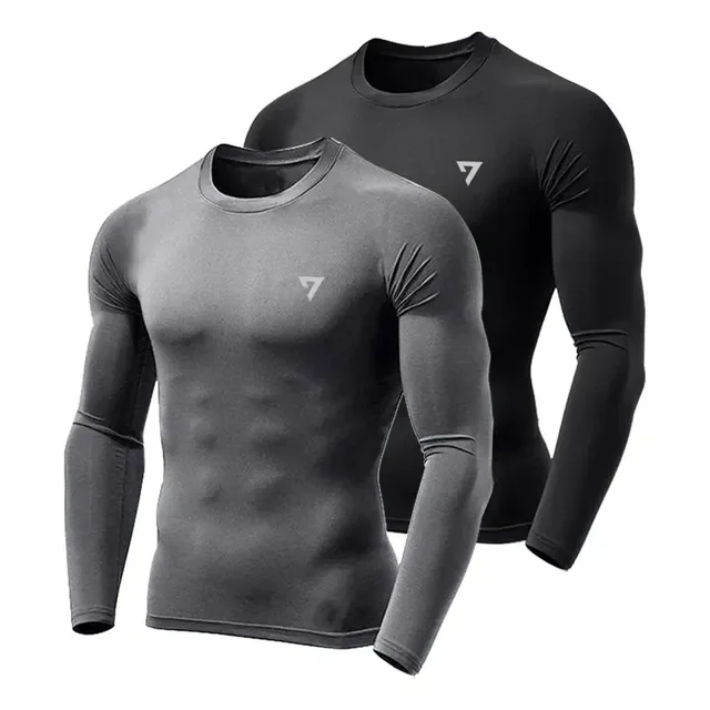 Kit 2 Camiseta Térmica Masculina Segunda Pele Camisa Uv50 Cl
