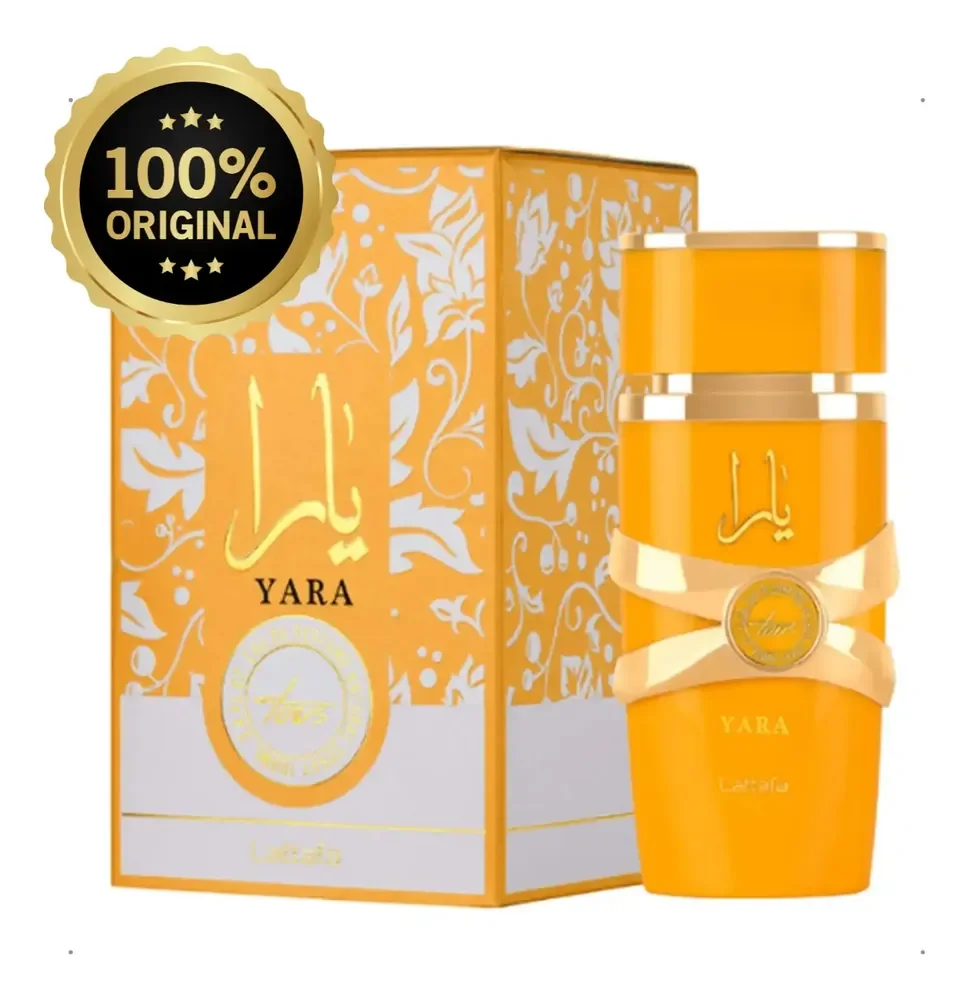 Perfume Lattafa Yara Tous Feminino 100 Ml Original Com Garantia E Nota Fiscal Tendência Árabe Maravilhoso