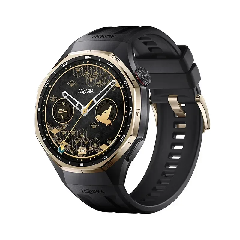 Smartwatch Huawei Watch GT 6 Pro HONMA de 46 mm Com Bateria de 21 Dias para Android e iOS