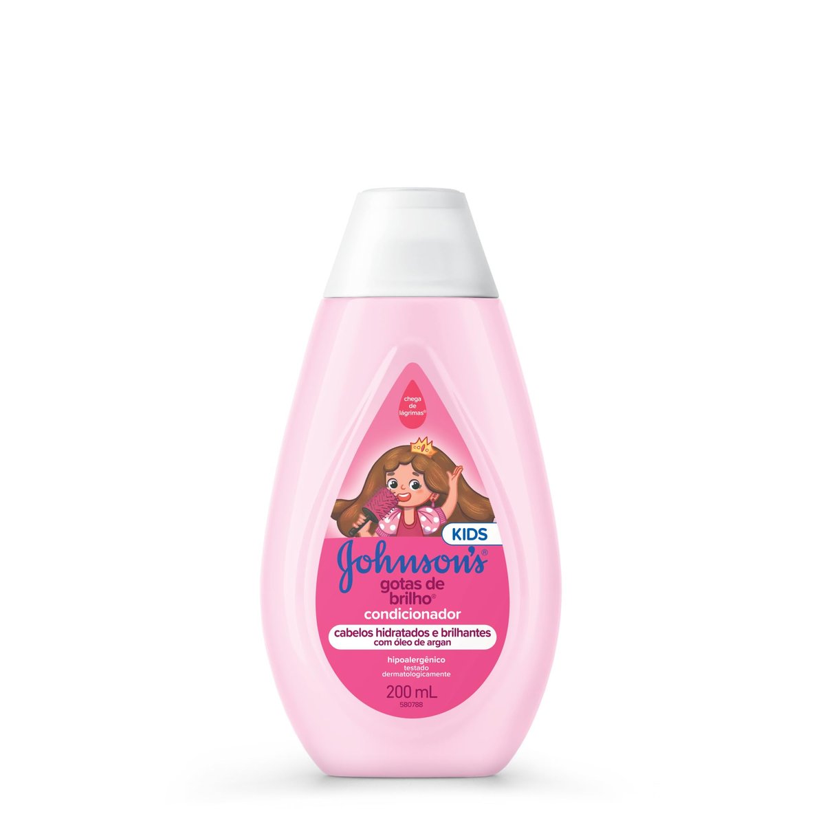 Condicionador Johnson's Baby Gotas de Brilho, 200ml