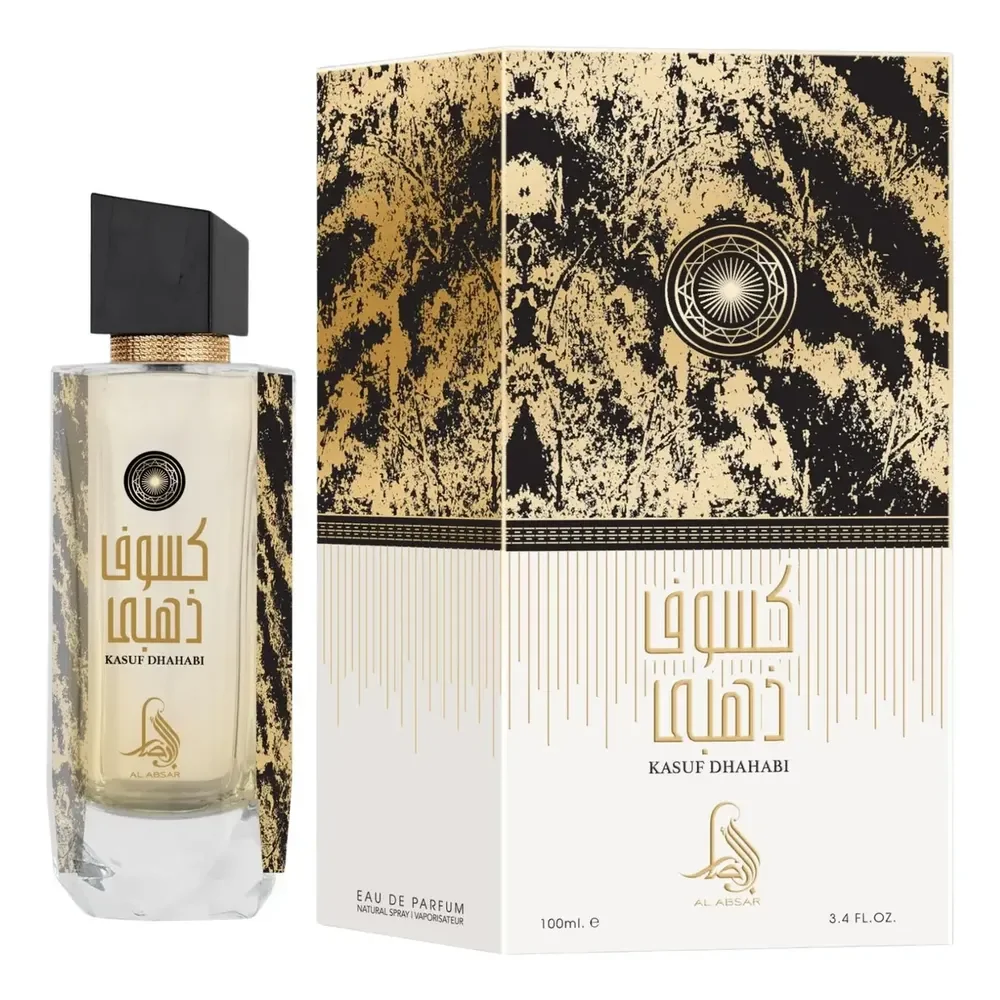 Perfume Al Absar Kasuf Dhahabi Eau De Parfum 100ml Frutal Ambarado