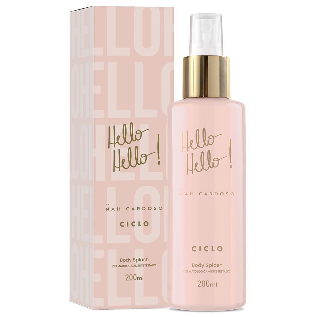 Body Splash Hello Hello Nah Cardoso 200ml Ciclo Desodorante Corporal