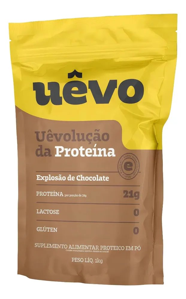 Proteína UÊVO em pó sabor Chocolate x 1kg