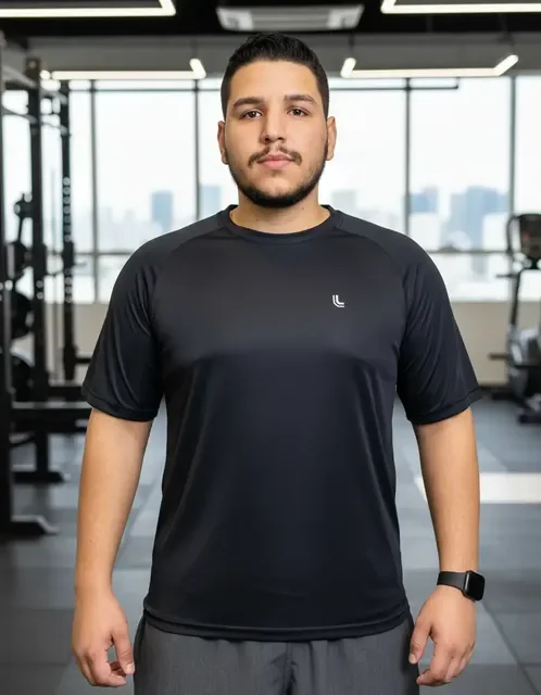 Camiseta Masculina Fitness Lupo Sport Anti Odor Academia Fit