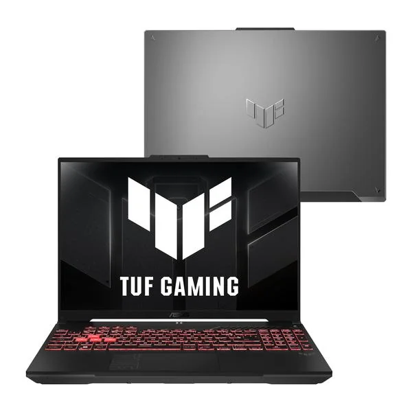 Notebook ASUS TUF Gamer A16 FA607NUQ NVIDIA RTX 4050 AMD Ryzen 7 8GB RAM 512GB SSD Linux 16" LCD LED IPS FHD 144Hz RL035