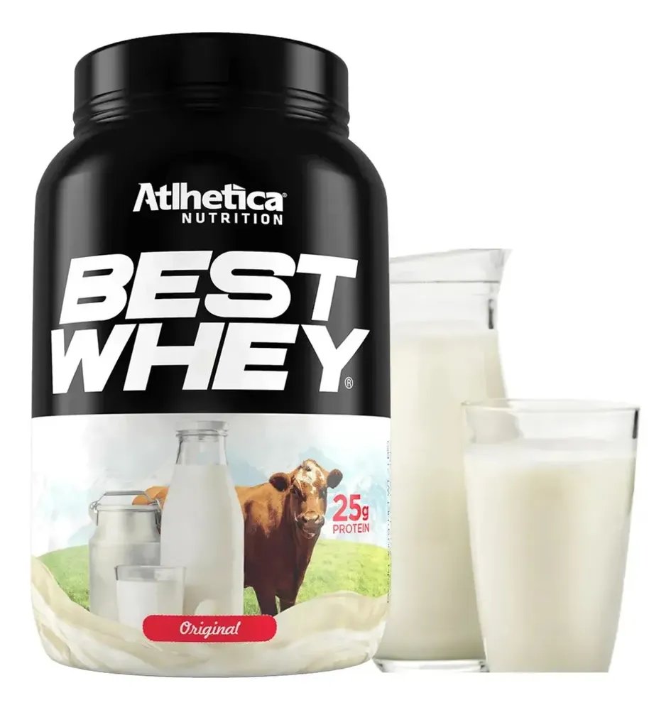 Whey Protein Atlhetica Best 900g Toddy - Proteína Em Pó Sabor