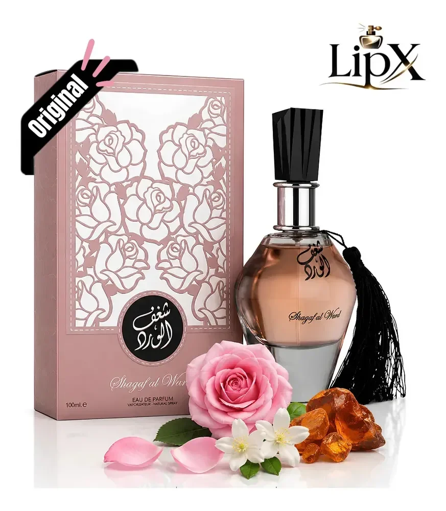 Perfume Arabe Shagaf Al Ward Feminino Edp 100ml