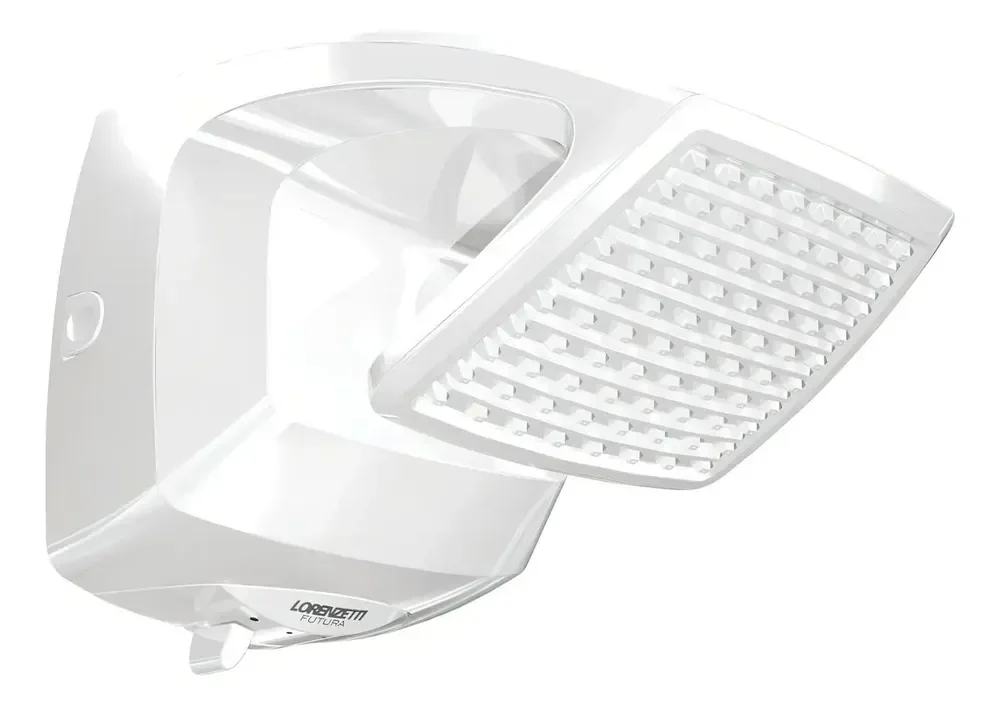 Lorenzetti Futura Ducha de Parede Multitemperaturas Design Moderno Branco 7500W 220v