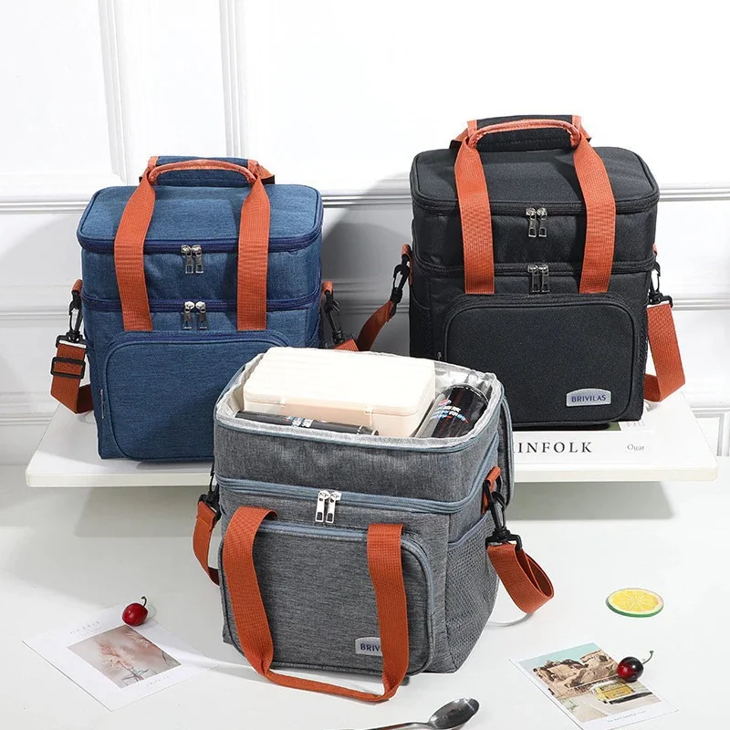 Bolsa Térmica De Grande Capacidade De Alta Qualidade Adequada Para Viagens De Piquenique Na Praia