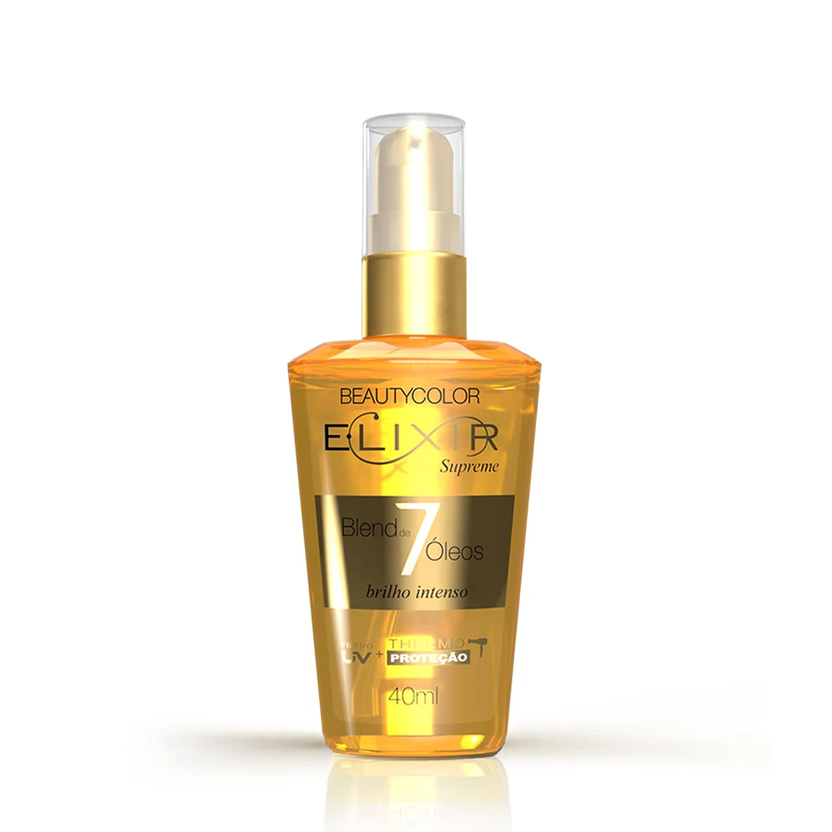 E.lixir Blend de 7 Óleos - Brilho e Luminosidade - BEAUTYCOLOR - 40ml