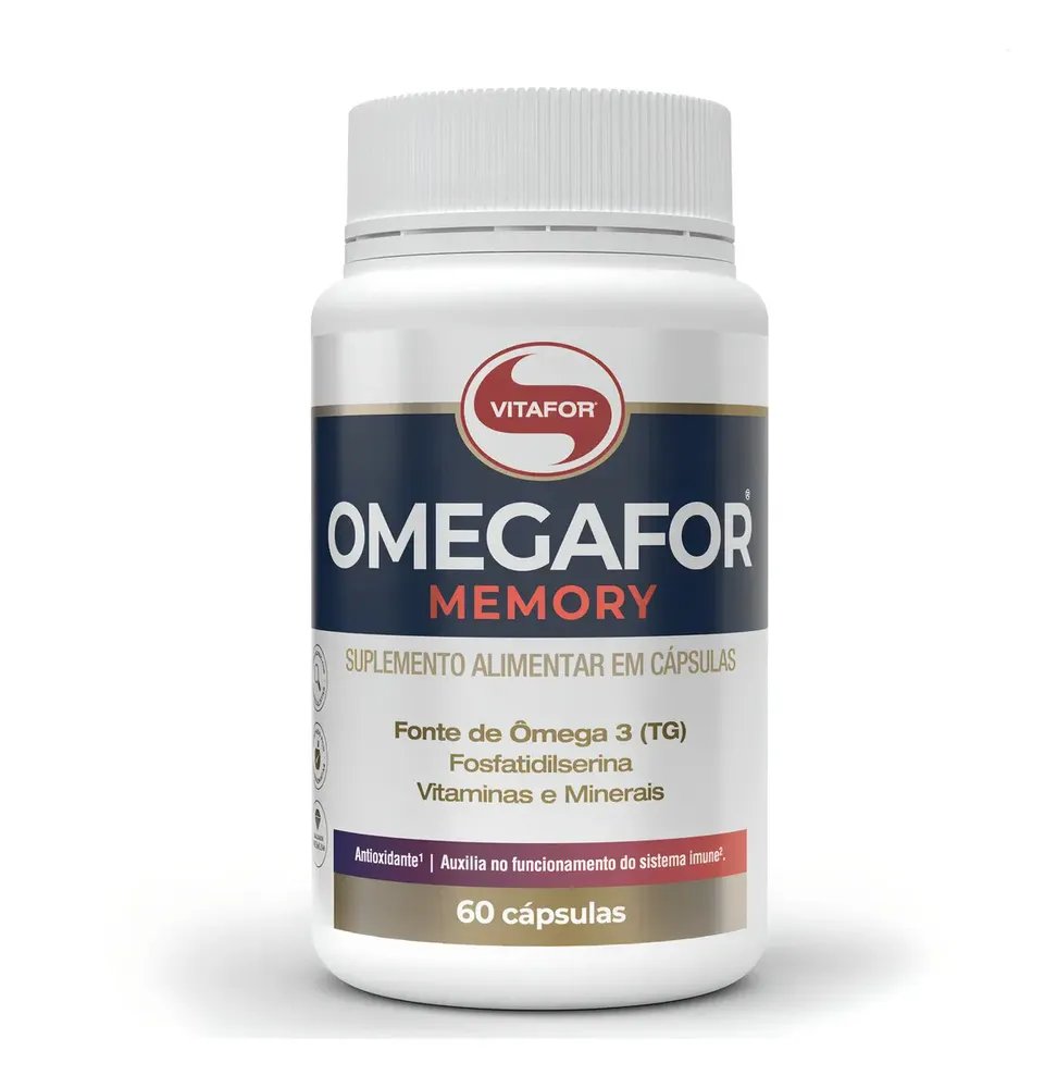 Omegafor Memory 60 Cápsulas Vitafor