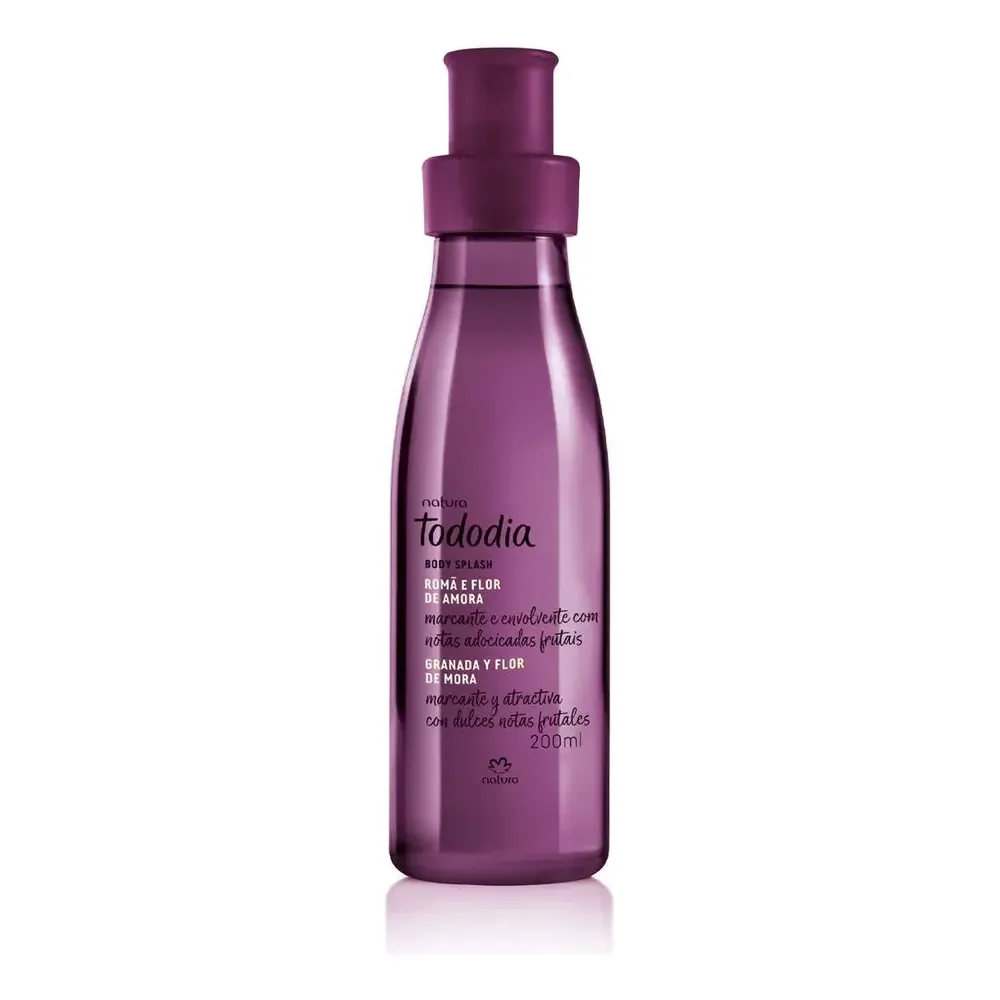 Body Splash Natura Tododia Romã E Flor De Amora 200ml