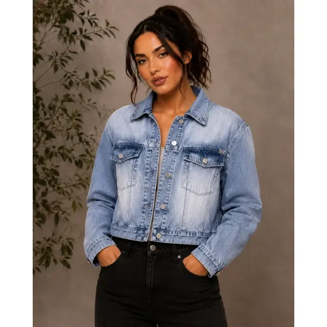 Jaqueta Feminina Teddy Jeans Pelinho E Sem Pelinho Casaco