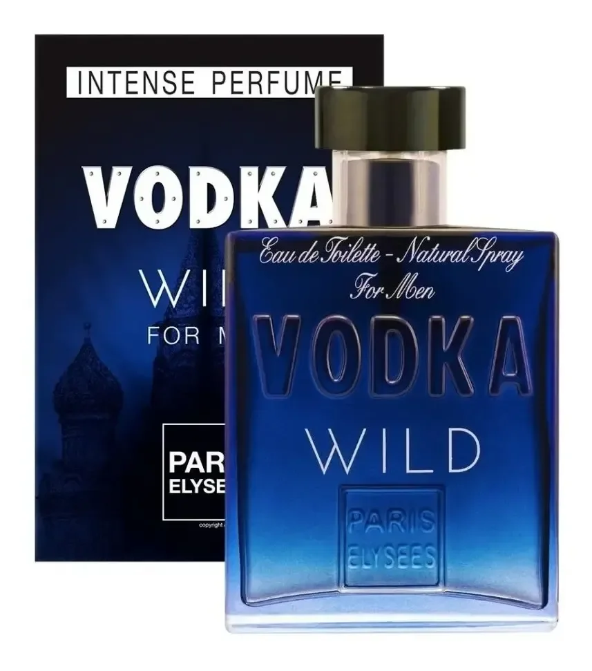 Perfume Vodka Wild 100ml Paris Elysees Masculino