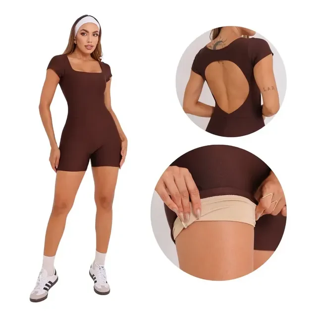 Macaquinho Fitness Feminino Suplex Zero Transparencia