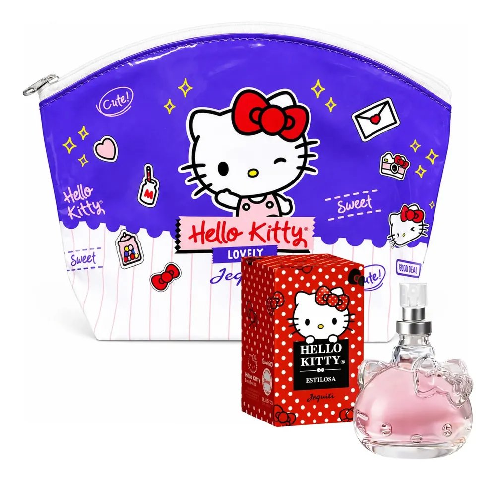 Jequiti Perfume Hello Kitty Água De Colônia 25 Ml