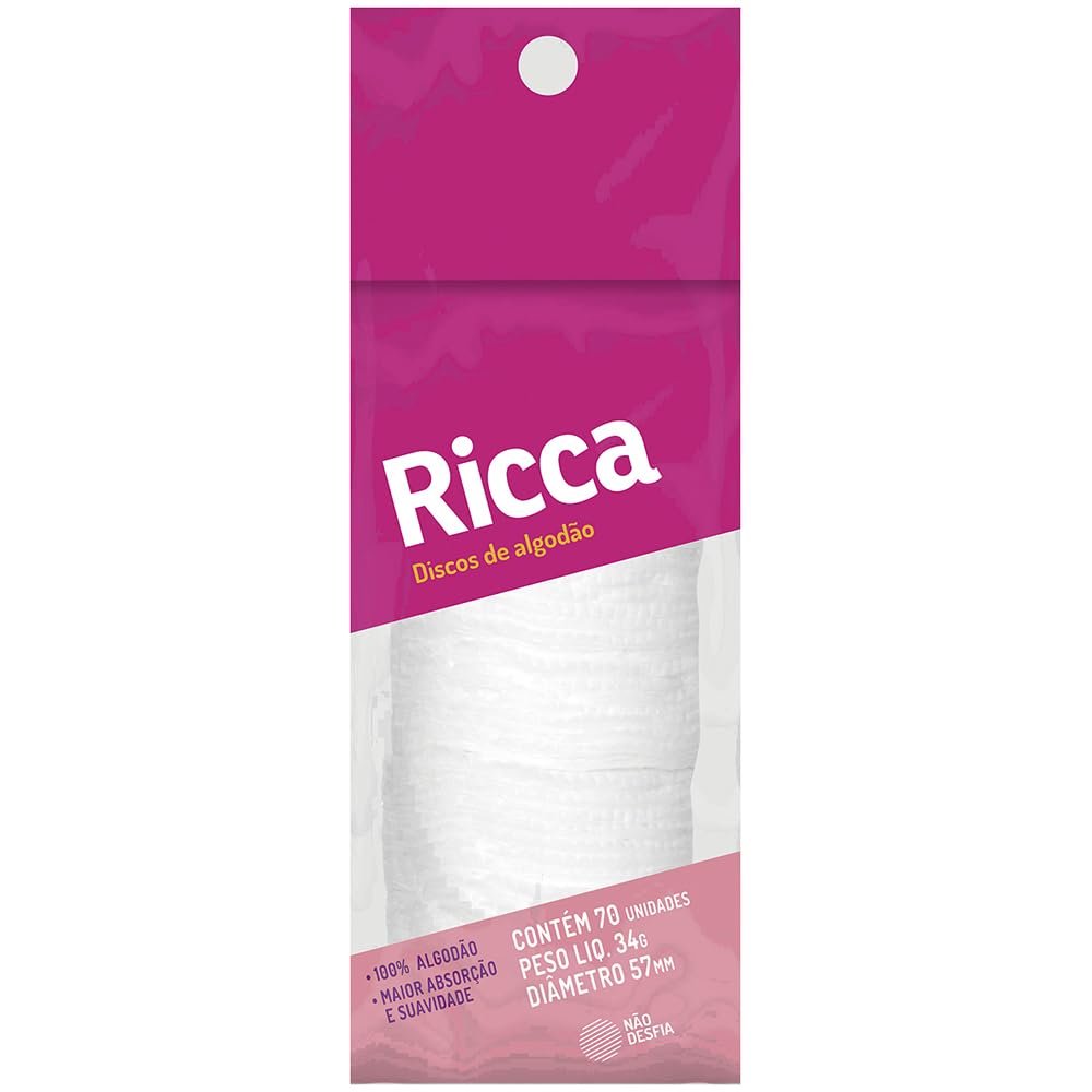 Ricca Disco de Algodão