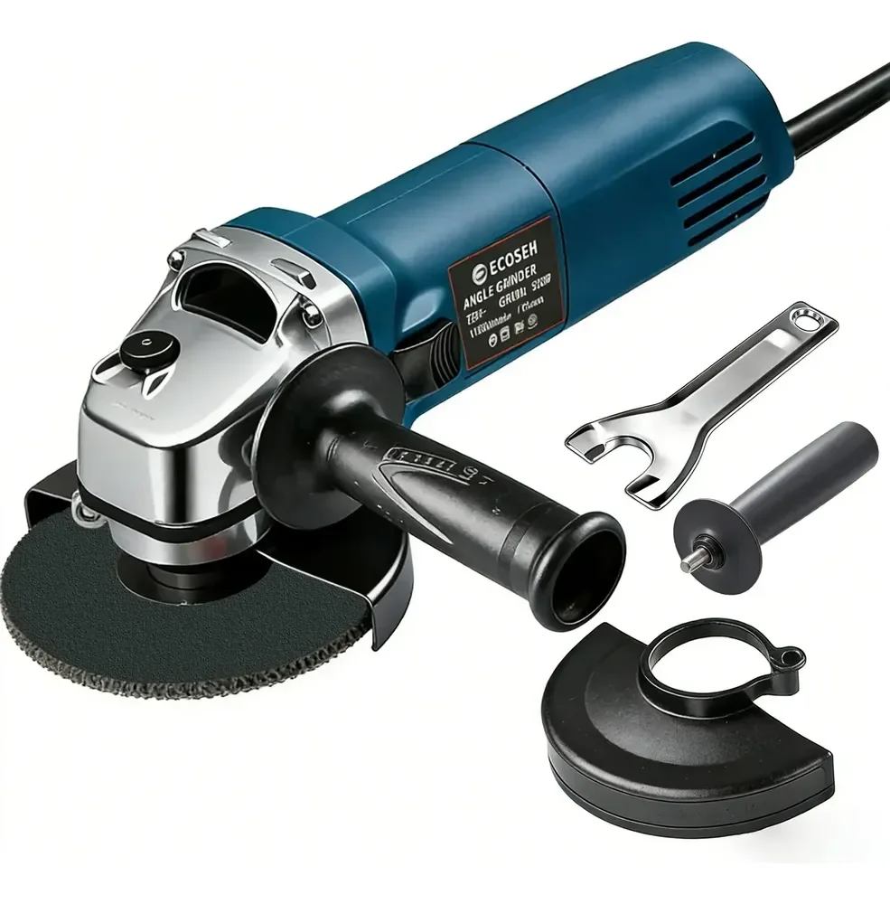 Esmerilhadeira Lixadeira Angular 850w 115mm  Cor Azul-petrol Azul-aço 220v 50/60hz