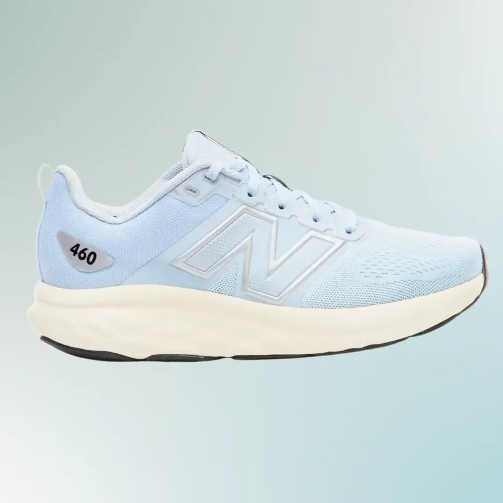 Tenis De Corrida New Balance Feminino 460 V4 Alto Conforto Azul Claro/prata 37 Br