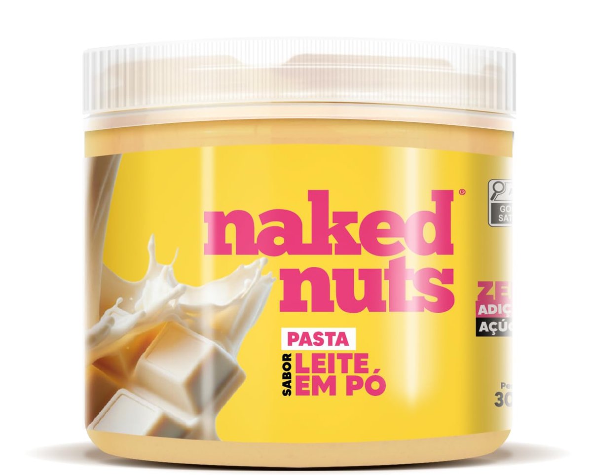 Naked Nuts Pasta De Mix De Nuts Com Leite Em Pó (300G)