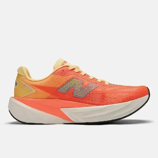 Tênis New Balance Fuelcell Rebel V5 Feminino Laranja/preto 36,0 Br