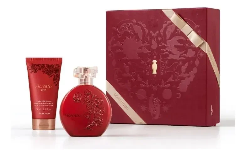 Floratta Red Boticário Namorados 2026 2 Itens