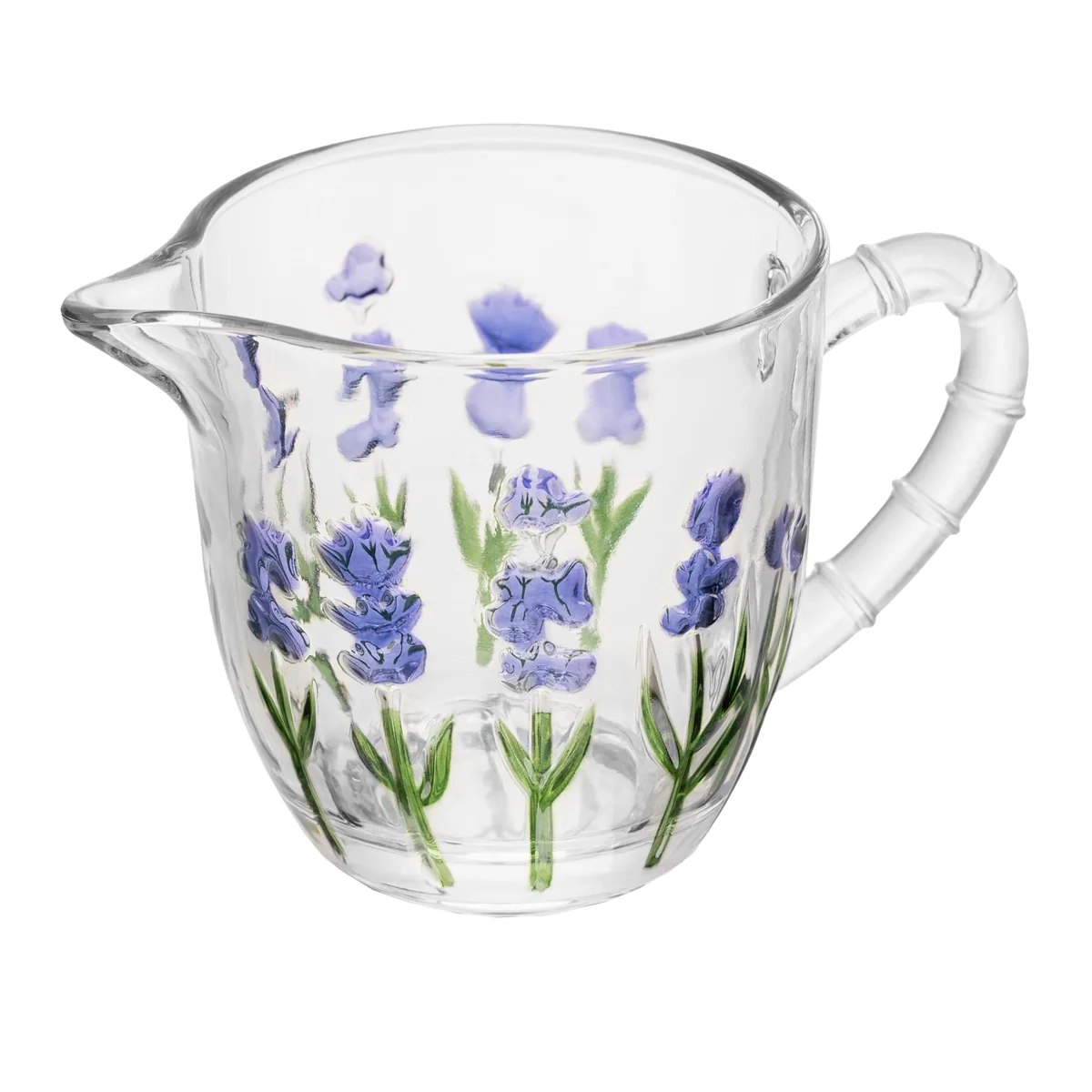 LYOR - Leiteira Lavanda Hand Painting 240ml Cristal