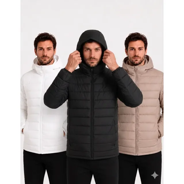 Bobojaco Masculino Jaqueta Corta Vento Material Premium Frio
