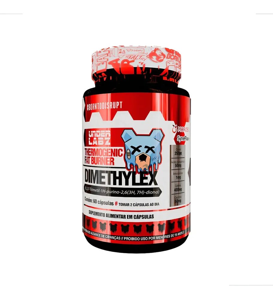 Termogênico Under Labz Dimethylex 60 Caps