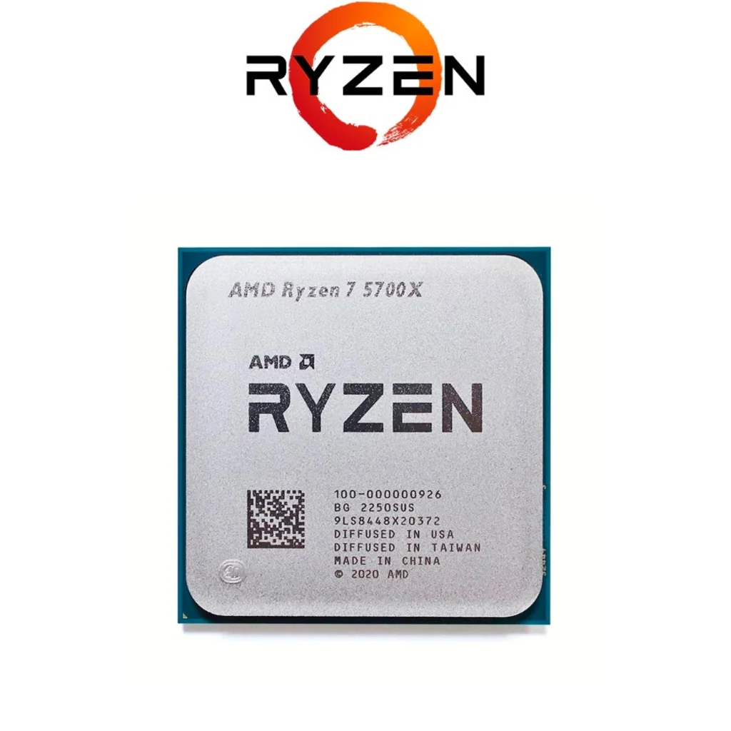 5700x Processador Ryzen 7 5700x 3.4ghz (4.6ghz Max) - Novo S/Box