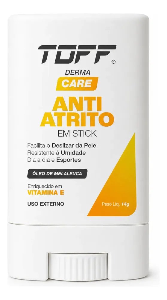 Anti Atrito Stick Toff Melaleuca Para Esportes Zero Assadura Melaleuca