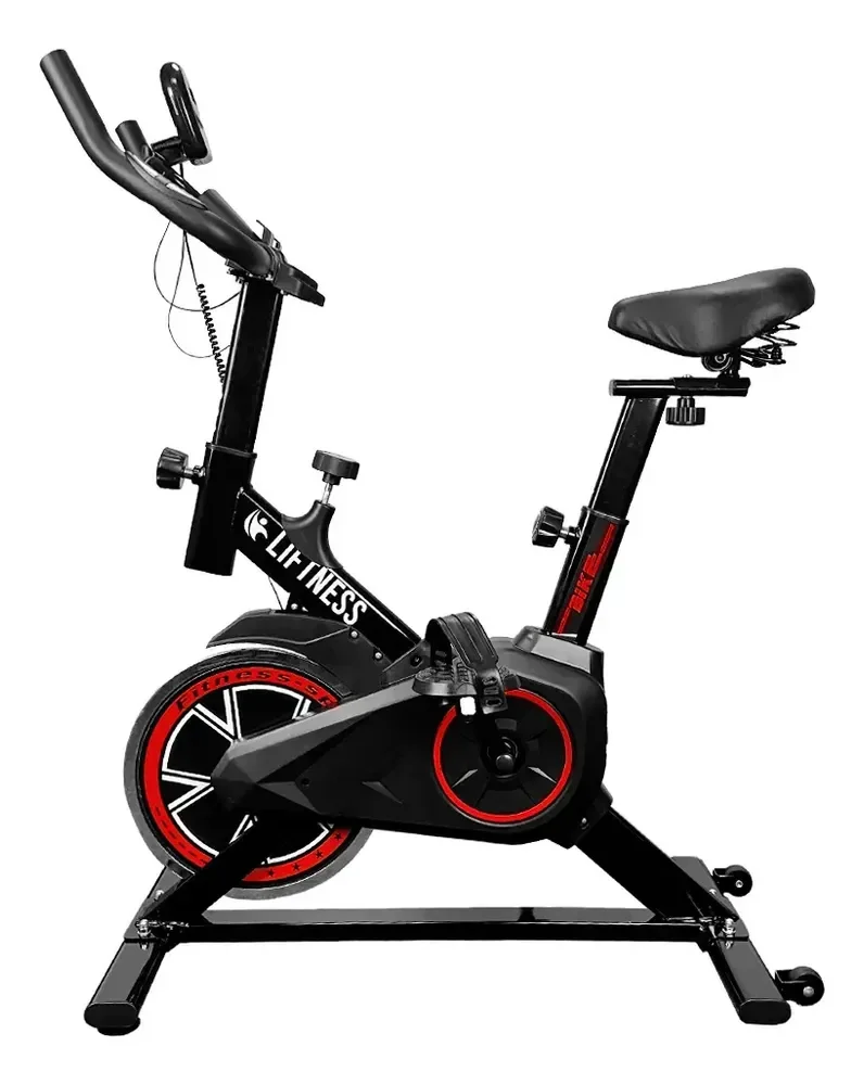 Bicicleta Ergométrica Profissional Spinning X11 Em Aço Carbono Suporta Até 120kg - Liftness