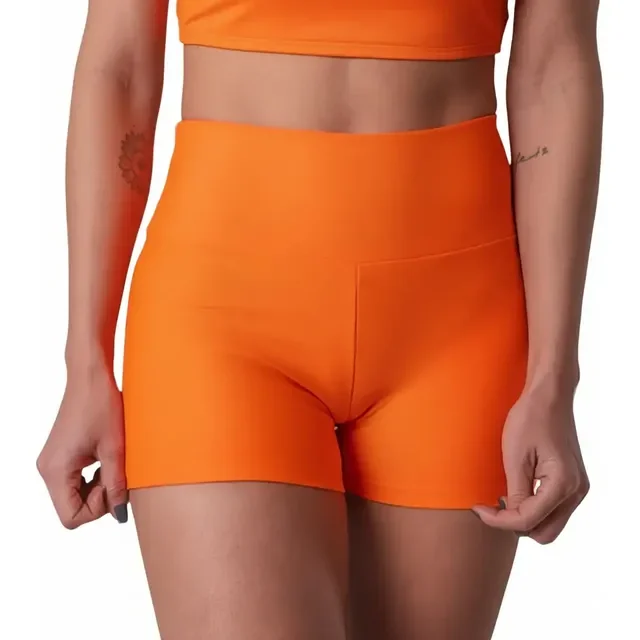 Shorts Legging Feminino Academia Casual Fitness Suplex