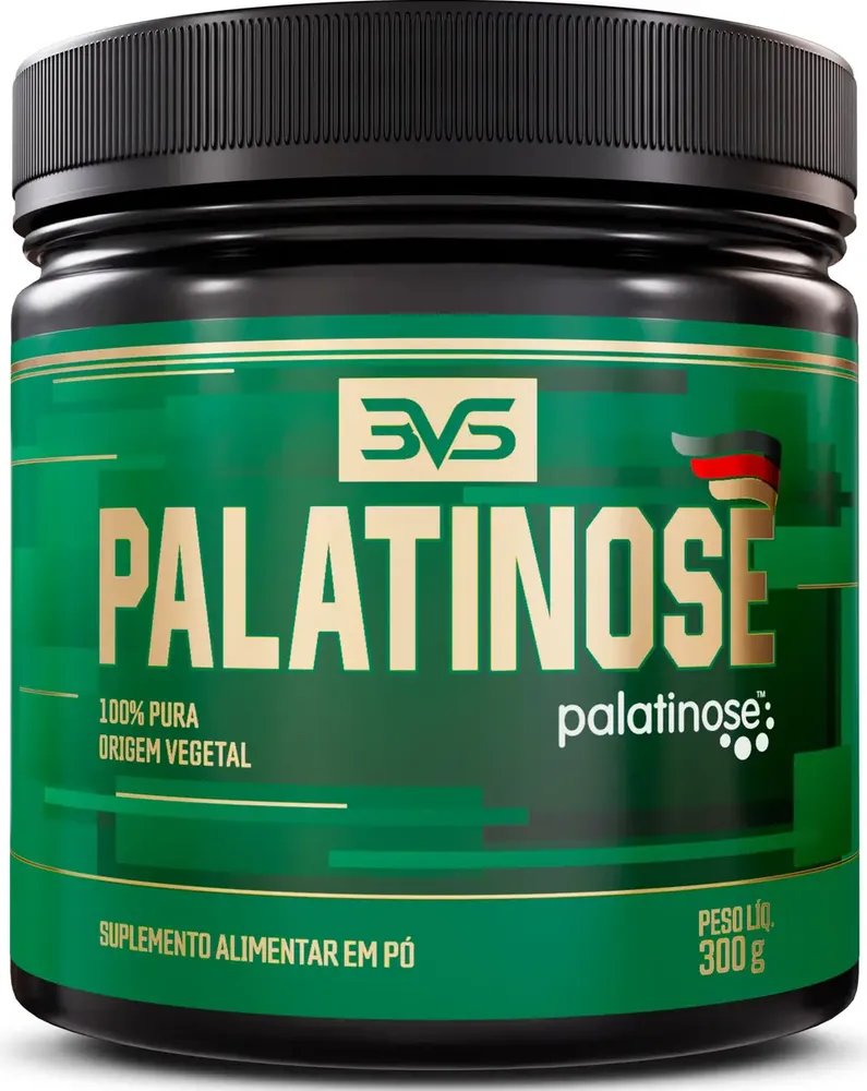 Palatinose 100% Pura - Fórmuila Avançada Com Baixo Índice Glicêmico E Insumos Importados - 300g