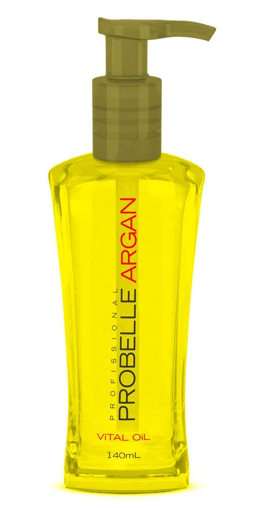 Óleo de Argan 140 Ml, Probelle Cosmeticas Profissionais, Amarelo