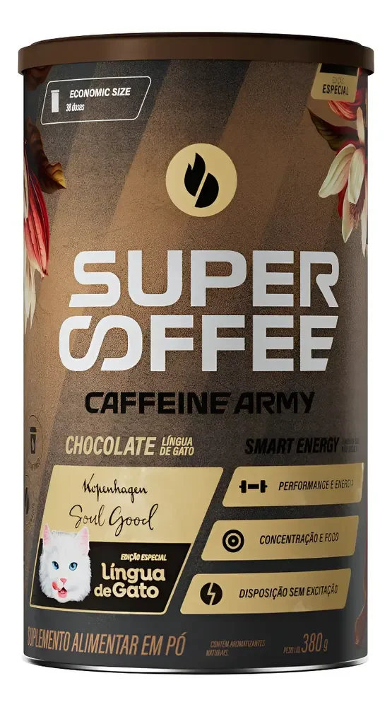 Supercoffee Chocolate Língua De Gato Kopenhagen Caffeinearmy Lingua De Gato 380gr